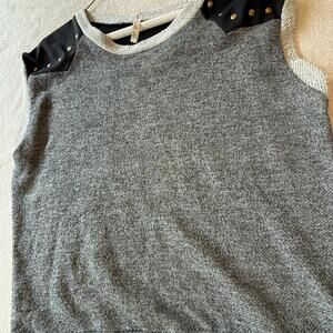 Millibon Gray Knit Top